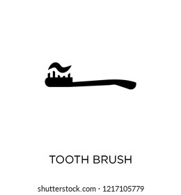 Tooth Brush icon. Tooth Brush symbol design from Hygiene collection. Simple element vector illustration on white background.