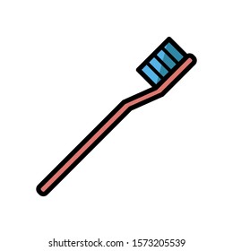 tooth brush icon vector design template