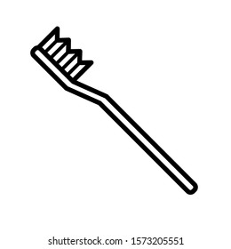 tooth brush icon vector design template