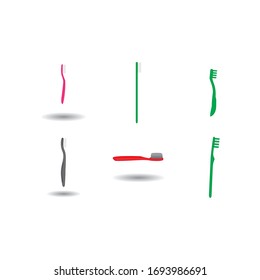 tooth brush logo vektor template