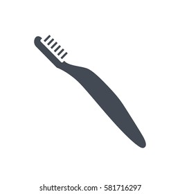 tooth brush silhouette icon