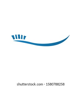 Tooth brush vector icon design.	
