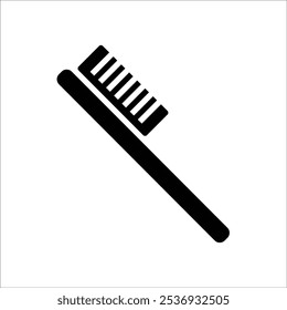 tooth brush vector icon line template