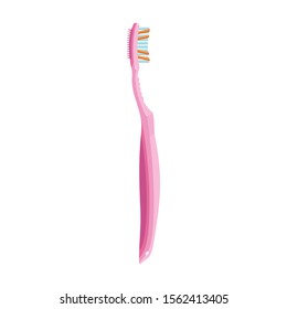 Tooth brush vector icon.Cartoon vector icon isolated on white background tooth brush .