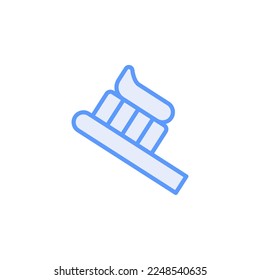tooth brushvector for website symbol icon presentation