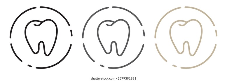 
Tooth Care Line Icon Set. Dental Implant, Orthodontic Protection Linear Pictogram. Whitening Procedure. Dentistry Outline Symbol. Dental Treatment Sign. Editable Stroke. Isolated Vector Illustration.