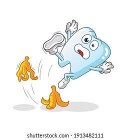 tooth character. cartoon mascot vector
