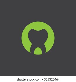 tooth cut identity template icon design element