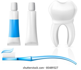 Tooth and dental hygiene equipment