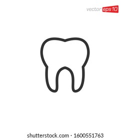 Tooth Dental Icon Design Vector