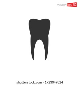 Tooth Dental Icon Design Vector