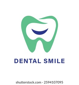 Tooth dental logo vector illustration