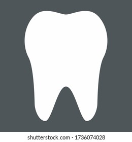 Tooth dental quality vector illustration cut