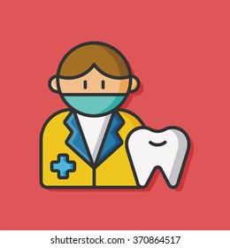 tooth dentist vector icon