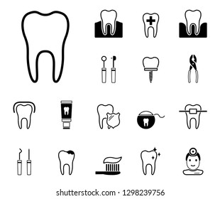 Tooth & Dentistry - Iconset (Icons)