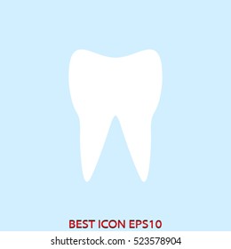 tooth, dentistry, nursing, vector icon, eps10