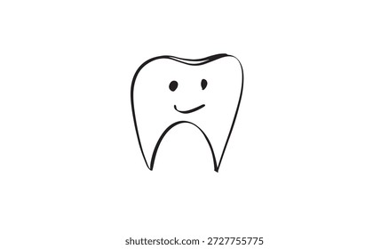 Dibujo de dientes Icono de objeto de color negro Signo del día del dentista Símbolo de tratamiento de la salud Sonrisa Médico Higiene limpia Carácter Diente Día del dentista Boca Mes de marzo oral Conciencia del paciente Dientes Día del dentista 
