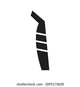 tooth drill icon or logo isolated sign symbol vector illustration - high quality black style vector icons
