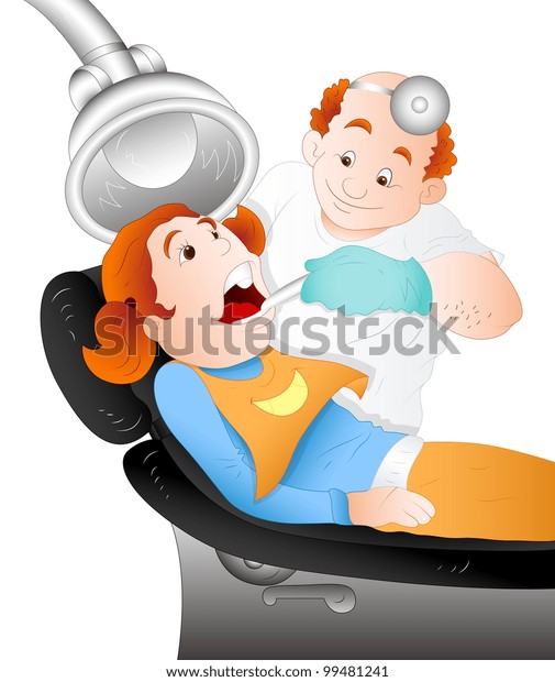 Tooth Extraction Cartoon Stock Vector (Royalty Free) 99481241