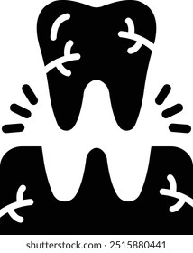 Tooth Extraction Vector Icon Design Illustration