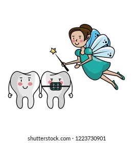 tooth fairy cute cartoon