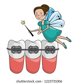 tooth fairy cute cartoon