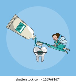 Tooth fairy and dental care