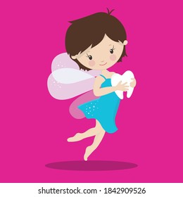 tooth fairy design vector illustration