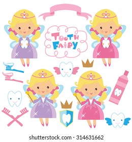 Tooth fairy vector illustration