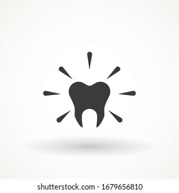 Tooth healthy icon, clean tooth, dentistry symbol, care, dentist icon, medical sign, healthy, Smile Dental logo Template