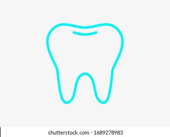 Tooth healthy icon, clean tooth, dentistry symbol, care, dentist icon, medical sign