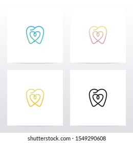 Tooth And Heart Logo Design