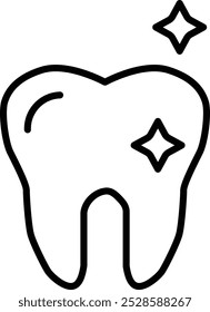 Icono detallado de la Ilustración vectorial de higiene dental