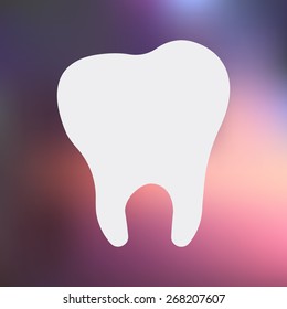 Tooth icon. 