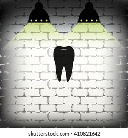 Tooth icon.