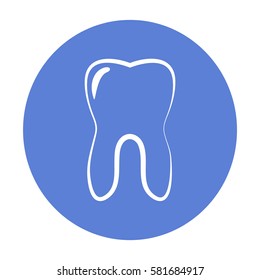 Tooth. Icon.