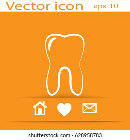 Tooth. Icon.