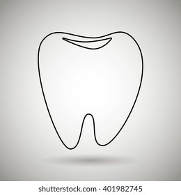tooth icon  design 