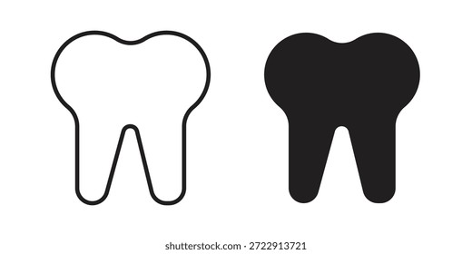 Tooth icon projeta a coleção para celular, ui, web.