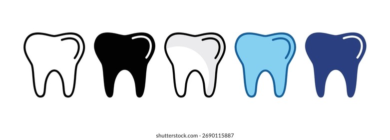 Elemento De Ícone De Dente Para Design
