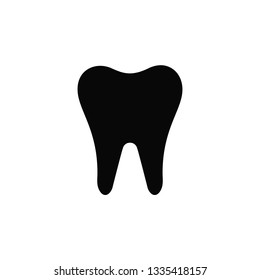 Tooth, icon. Element of simple icon for websites, web design, mobile app, infographics. Thick line icon for website design and development, app development