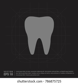 Tooth Icon - EPS 10