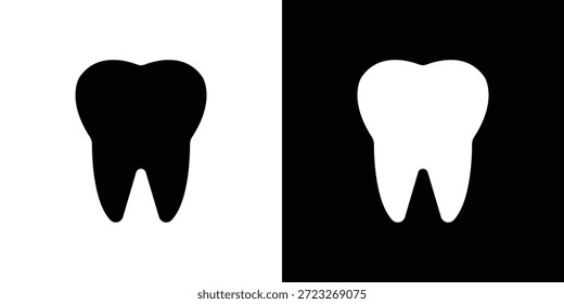 ícone de dente gráfico doodle desenhos coleção