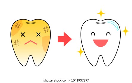 Tooth icon, illustration
