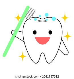 Tooth icon, illustration