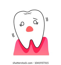 Tooth icon, illustration