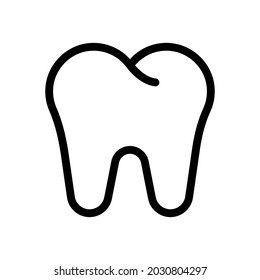 tooth icon illustration vector graphic
