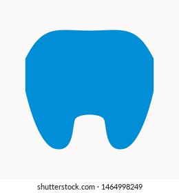 tooth icon isolated sign symbol vector illustration - vector  