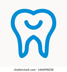 tooth icon isolated sign symbol vector illustration - vector  