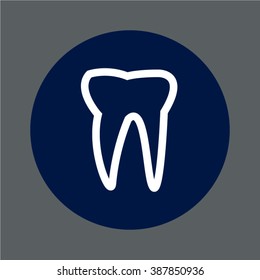 Tooth Icon Line Design
